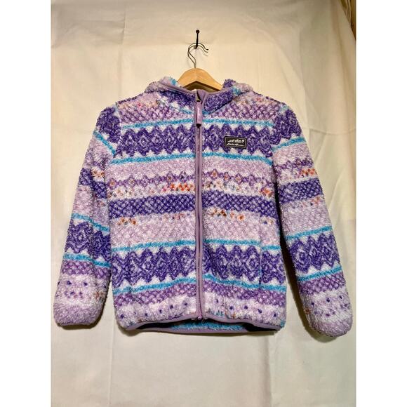 Eddie Bauer Other - Eddie Bauer Girls Fleece Zip-up Sweatshirt Size Small (7/8).